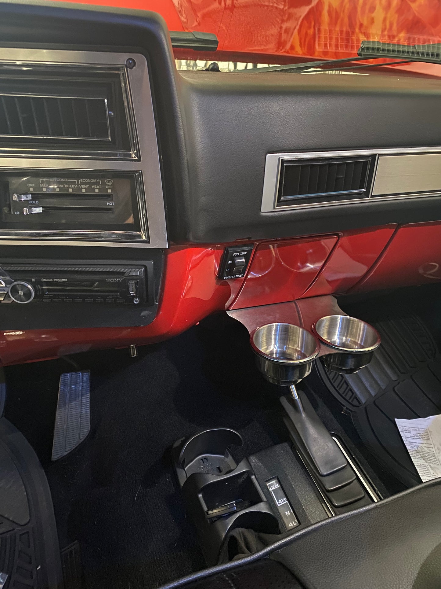 Ls-Fab Classic Truck Cup Holder – 73-87 GMC Chevy Squarebody C10 Truck