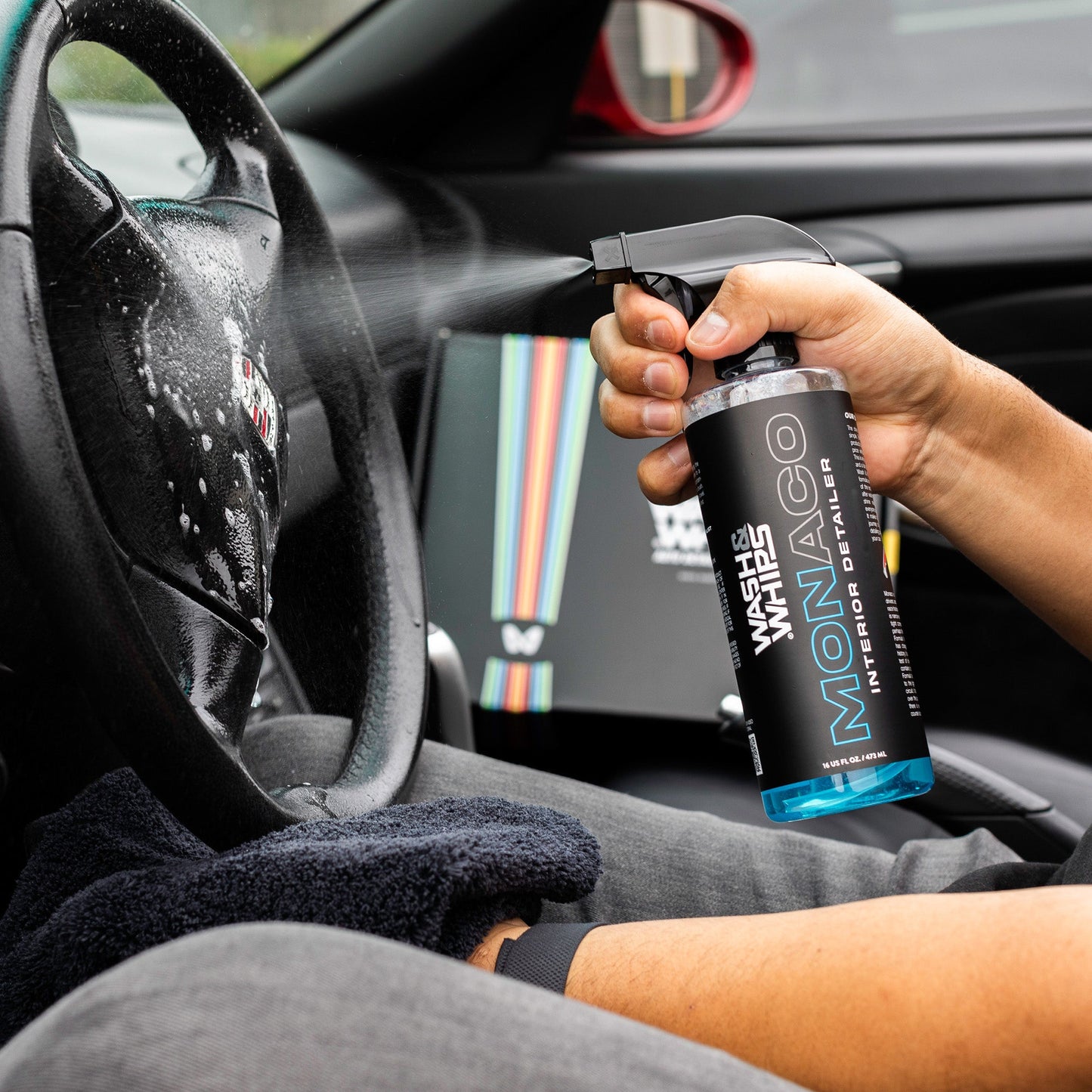 WASH&WHIPS CLEAN - Interior Car Wash Kit (Step 2)